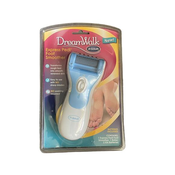Dr. Scholl's DreamWalk Express‎ Pedi Foot Smoother Home Pedicure New SEALED - Picture 1 of 3